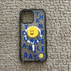 Casetify clear “Thank you have a nice day” case- Iphone 13 pro max